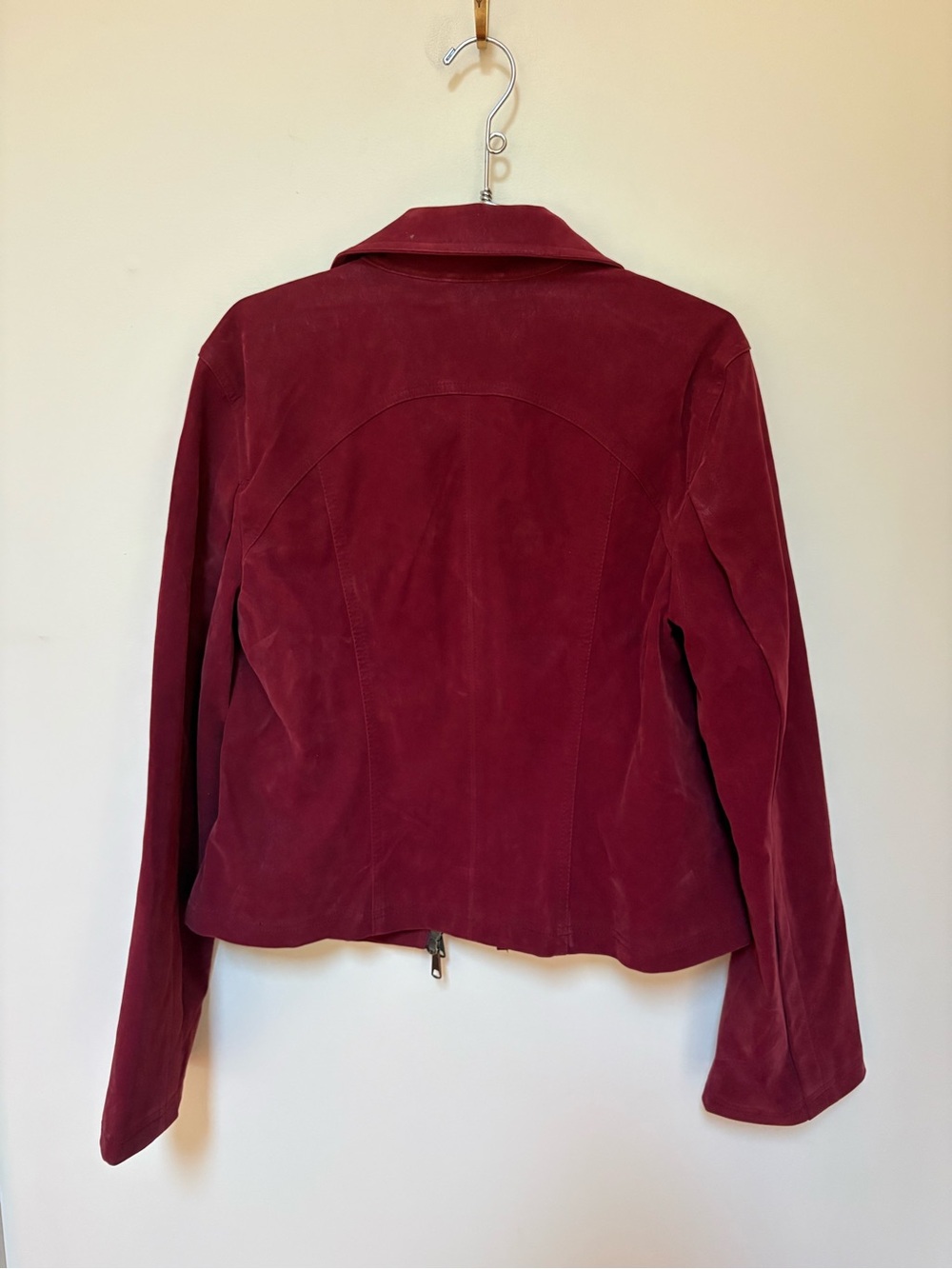 NWOT Free People We The Free River Vegan Suede Jacket Size Medium - Picture 10 of 15